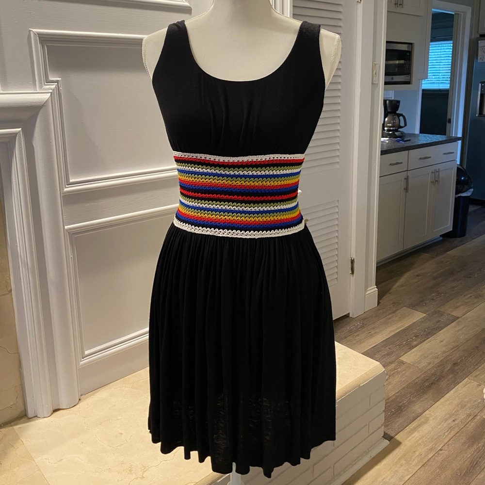 Black Anthropologie dress